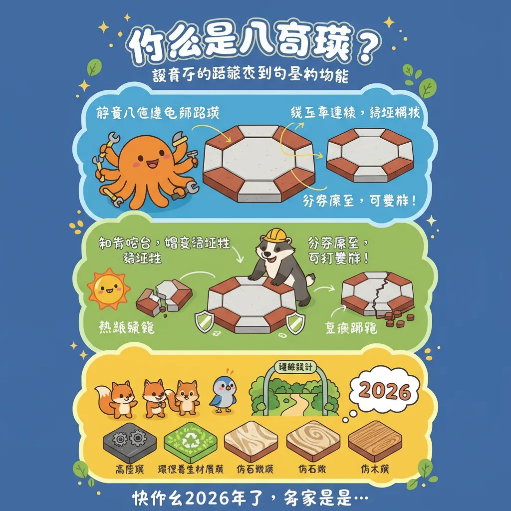 什麼是八角磚？認識它的獨特造型與基本功能