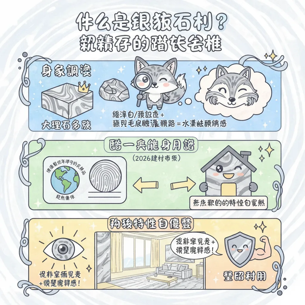 什麼是銀狐石材？認識它的獨特基因