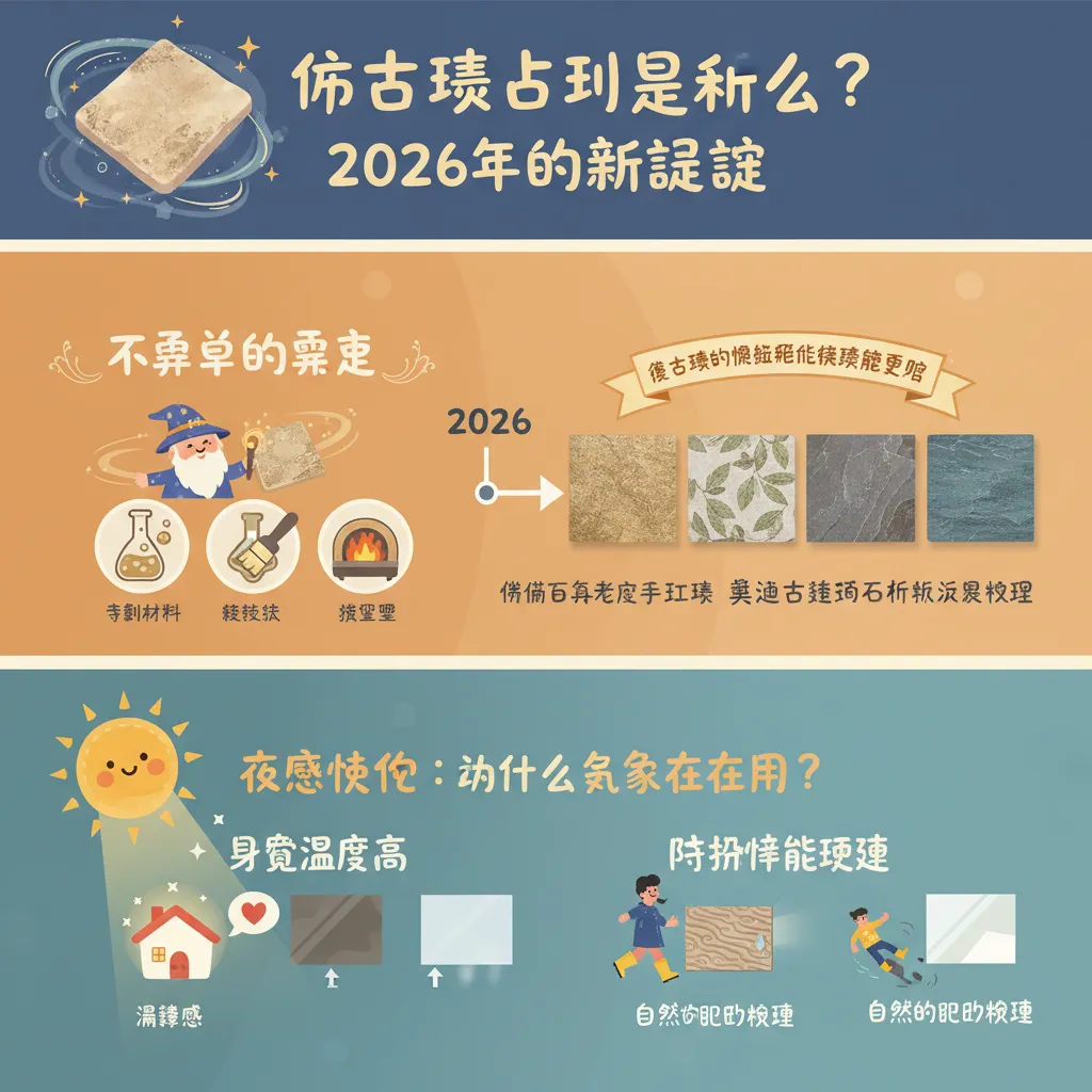 仿古磚到底是什麼？2026年的新定義