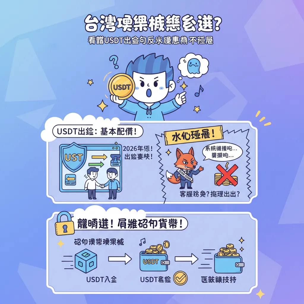 臺灣娛樂城怎麼選？看懂USDT出金與反水優惠纔不踩雷