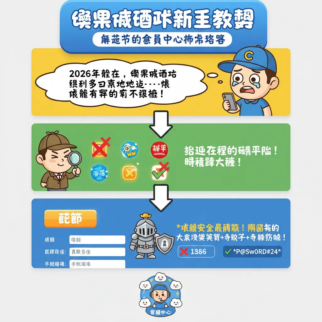 娛樂城網站新手教學：從註冊到會員中心操作攻略