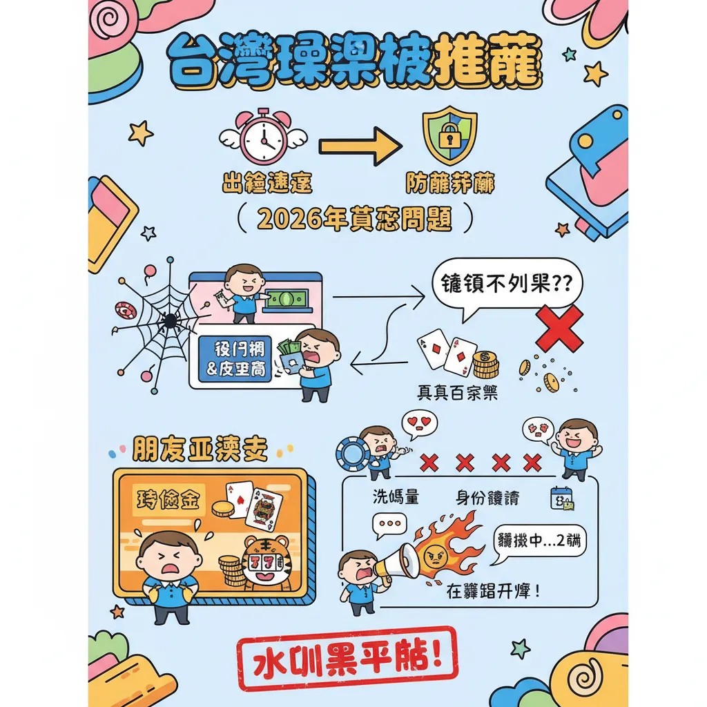 臺灣娛樂城推薦怎麼挑？留意出金速度與防範詐騙