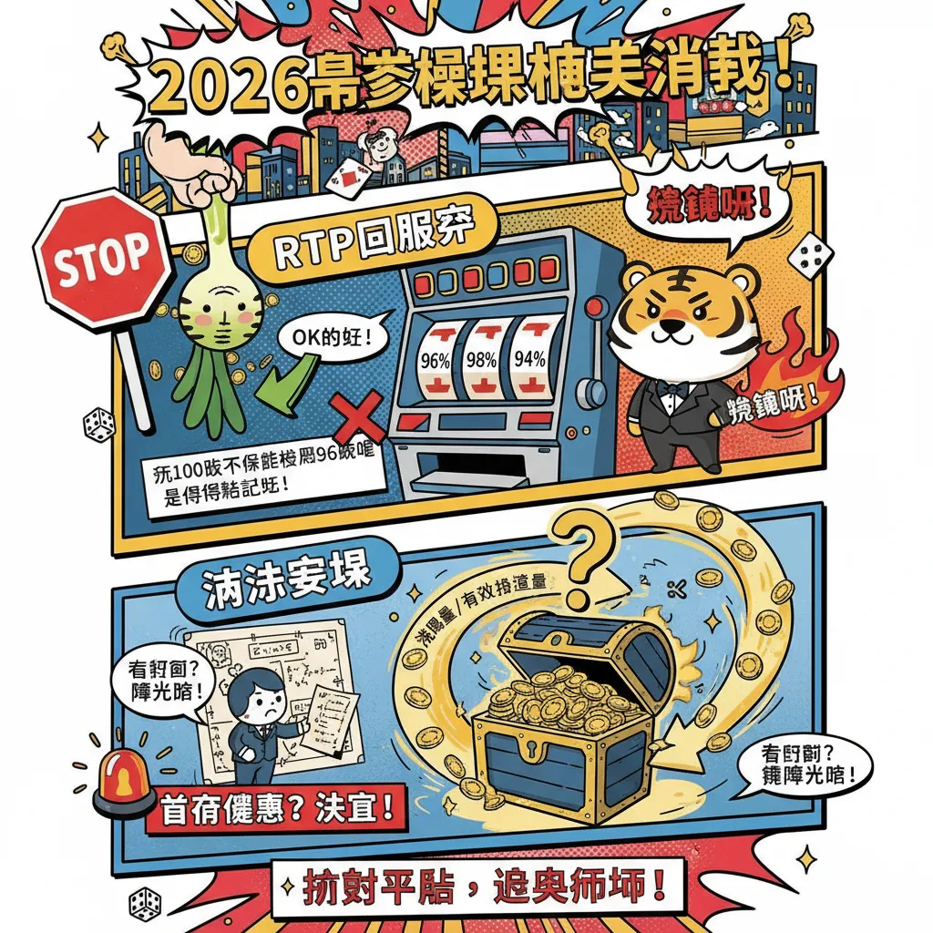 博弈娛樂城怎麼選？看懂RTP回報率與流水要求