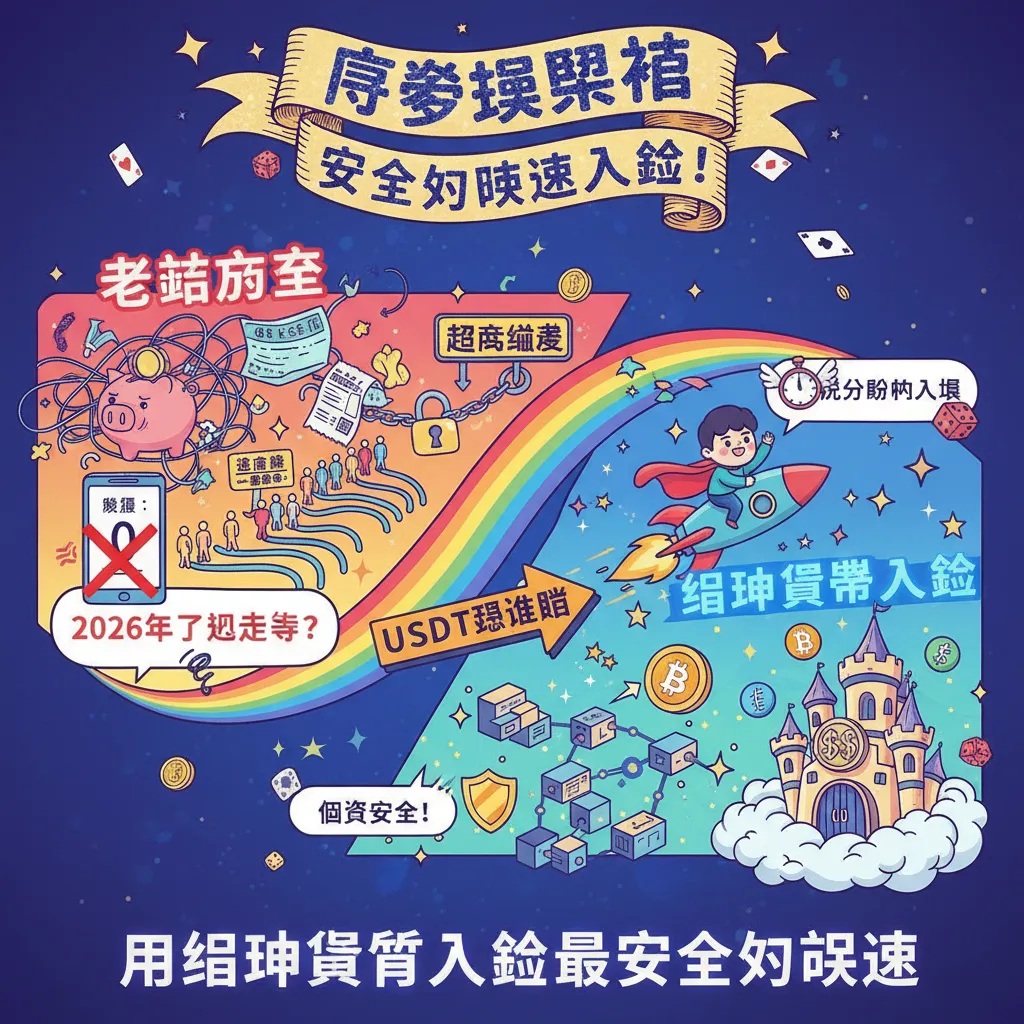 想玩博弈娛樂城？用加密貨幣入金最安全又快速