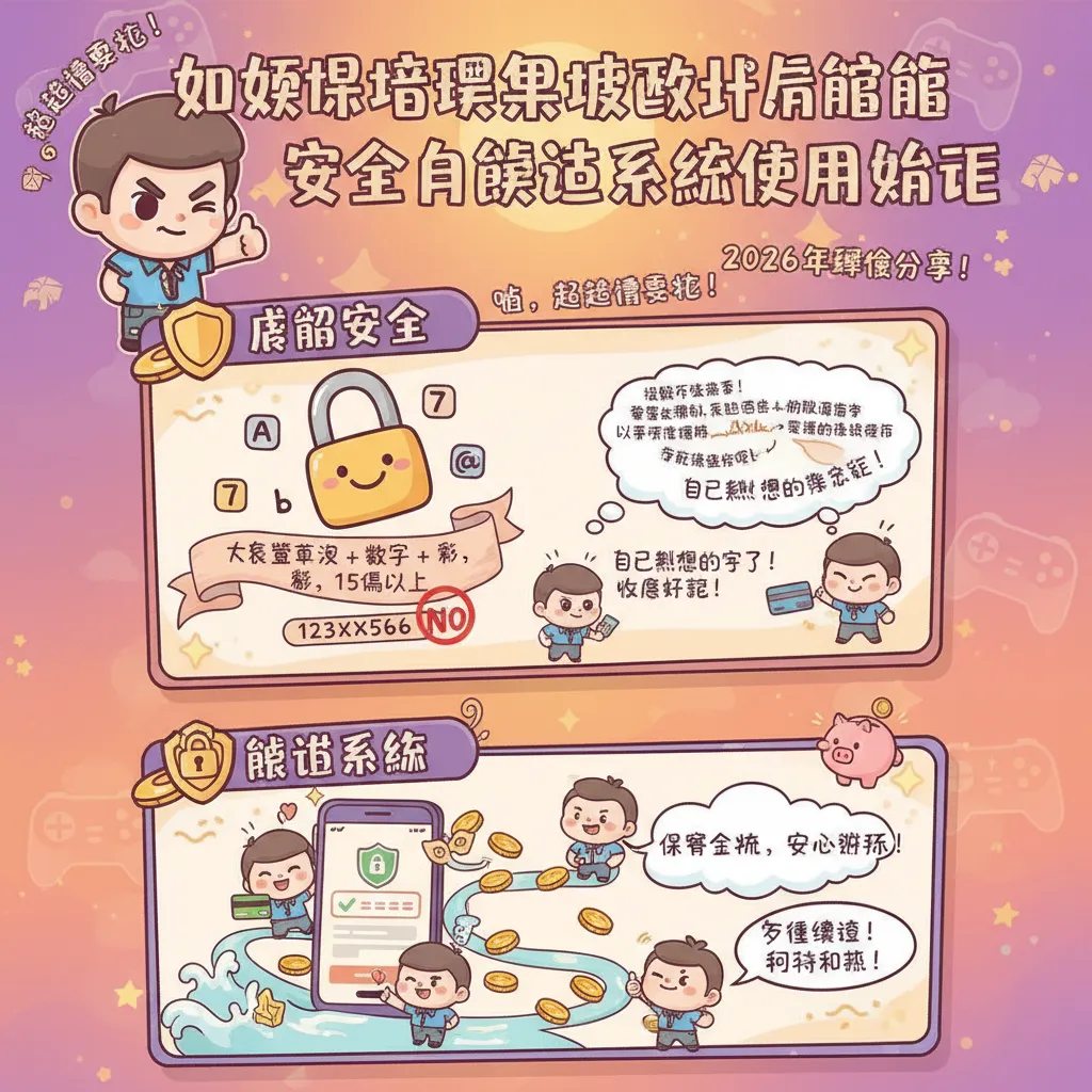 如何保障娛樂城網站帳號安全與儲值系統使用指南
