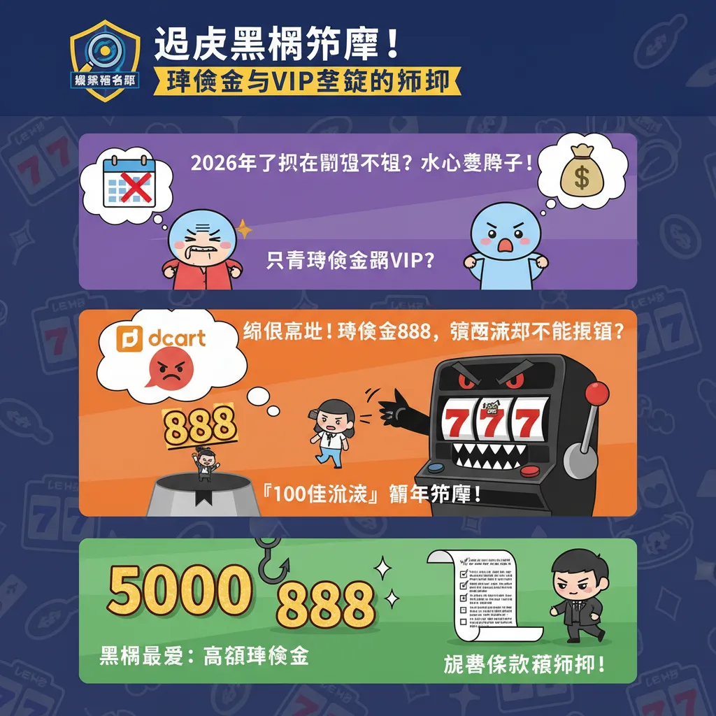 避開黑網詐騙！從娛樂城名單看懂體驗金與VIP制度的陷阱